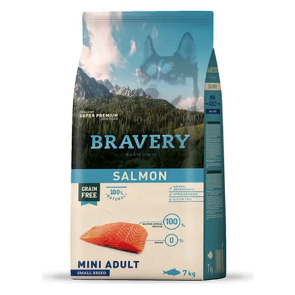 Bravery Adulto Salmón Mini Razas Pequeñas